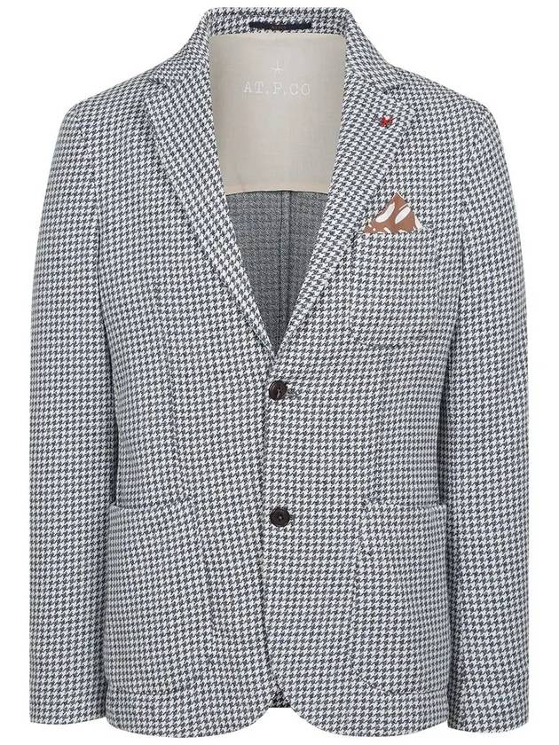 Men's Houndstooth Check Jacket MMJAL5T10 709 - AT.P.CO - BALAAN 7