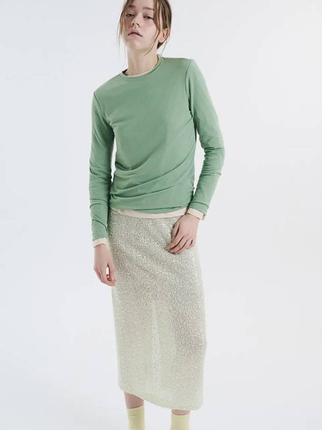 2.5mm sequin skirt light green 0100 - VOYONN - BALAAN 9