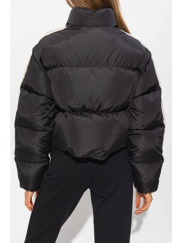 23 fw Black White Puffer Crop Track Down Jacket PWED018F23FAB0011001 B0480943632 - PALM ANGELS - BALAAN 5