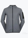 Green Water repellent hooded jacket in stretch poplin 50514329 251 - HUGO BOSS - BALAAN 2