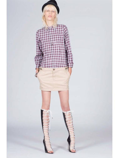 resort CHECKED SHIRT DRESS - DSQUARED2 - BALAAN 1