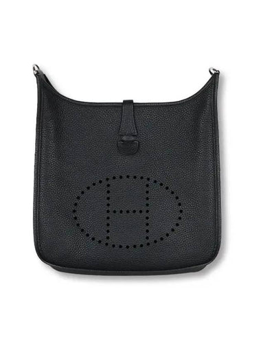 Black Clemence Evelyn 29 Silver C - HERMES - BALAAN 1