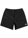 Stock Water Shorts Black - STUSSY - BALAAN 1