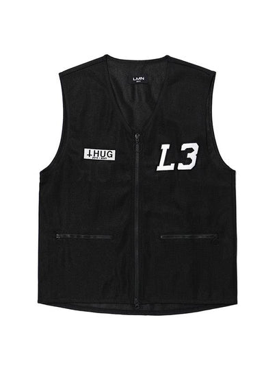 L3 Mesh Vest Black - LMN3011 - BALAAN 2