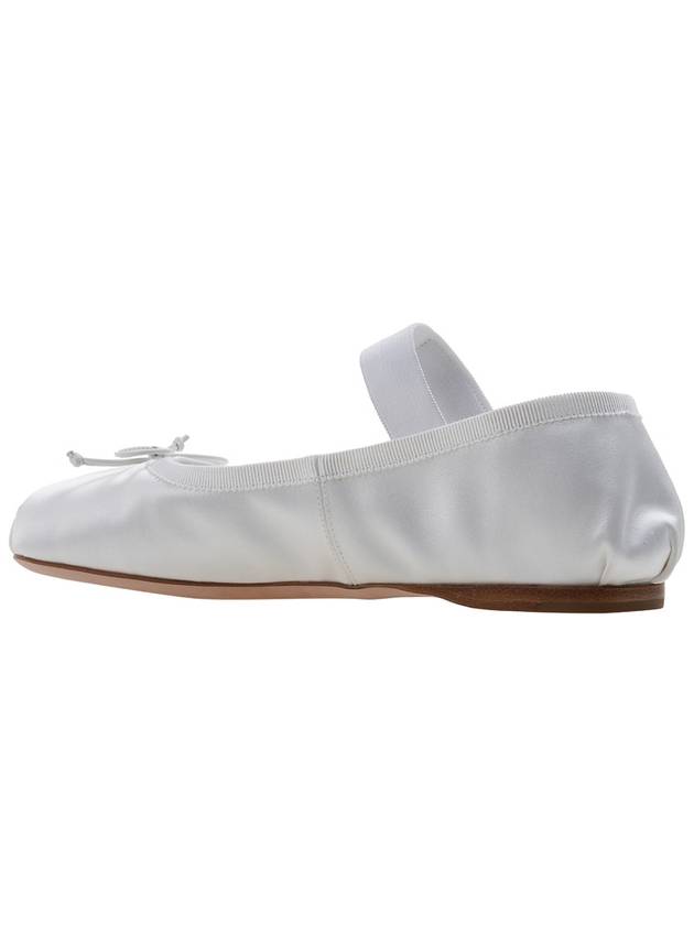 Satin Ballerinas White - MIU MIU - BALAAN 4