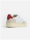 Medalist Low Top Sneakers Red White - AUTRY - BALAAN 3