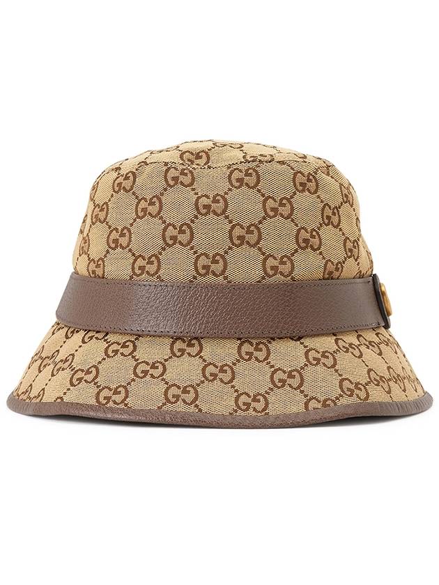 GG Canvas Fedora Beige - GUCCI - BALAAN 3