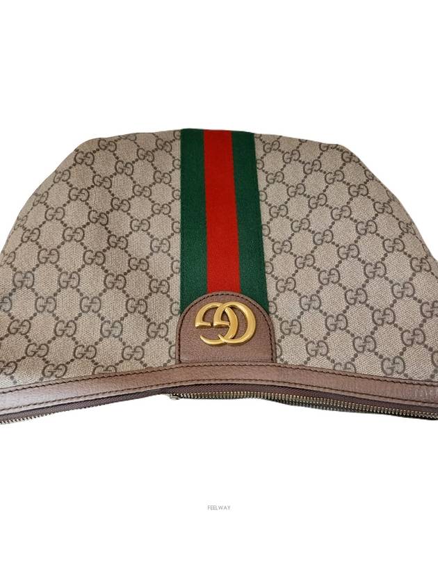 598125 Ophidia GG Supreme Canvas Harpymoon Hobo Small Shoulder Bag - GUCCI - BALAAN 4