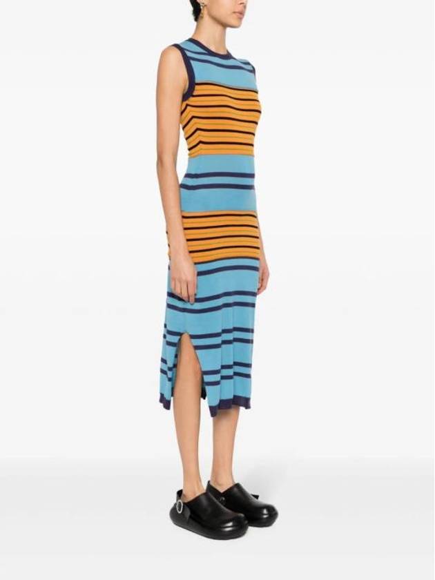 Stripe Midi Dress - MARNI - BALAAN 4