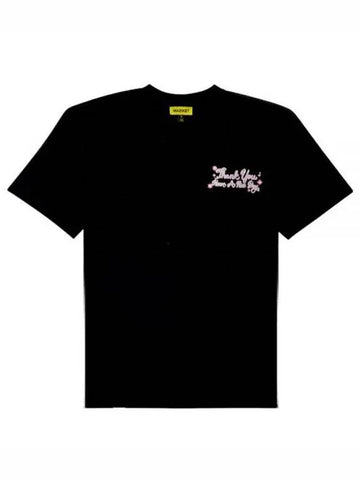 399001144 BLACK Thank You Rose T shirt - MARKET - BALAAN 1