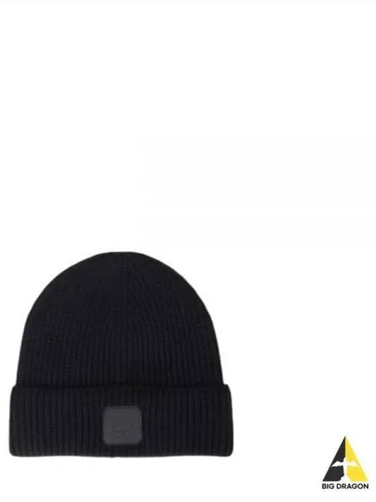 Logo Metropolis Wool Beanie Navy - CP COMPANY - BALAAN 2