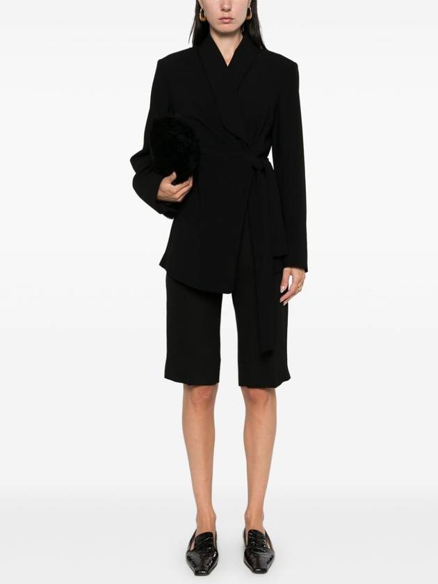 Comma Triacetate Jacket Black - MAX MARA - BALAAN 5