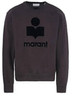 Mikoy Logo Cotton Sweatshirt Fade Black - ISABEL MARANT - BALAAN 2