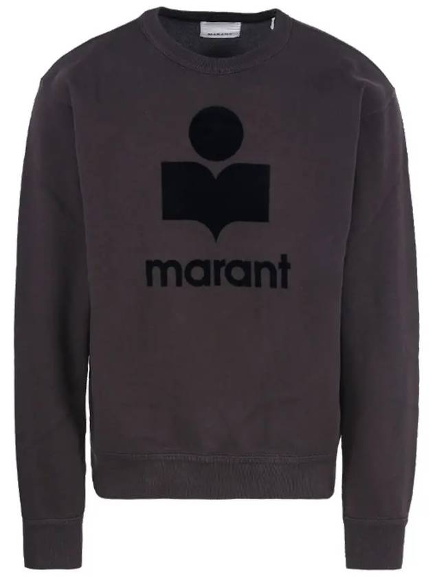 Mikoy Logo Cotton Sweatshirt Fade Black - ISABEL MARANT - BALAAN 2