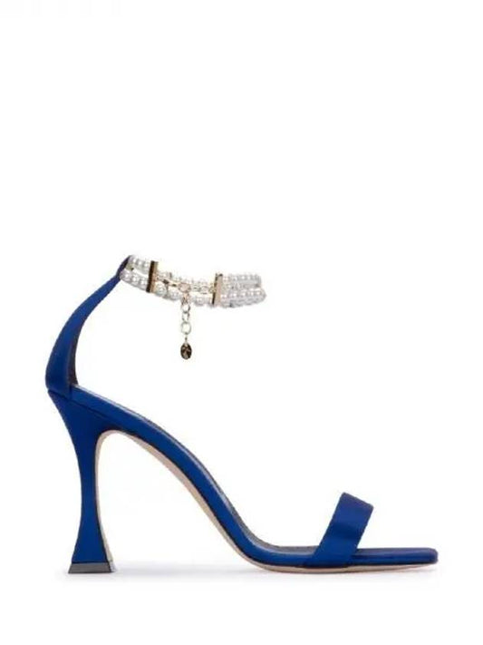 CHARONA pearl strap sandal heels - MANOLO BLAHNIK - BALAAN 1