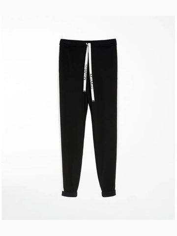 Allnati fleece pants NERO ORNATI - MAX MARA - BALAAN 1