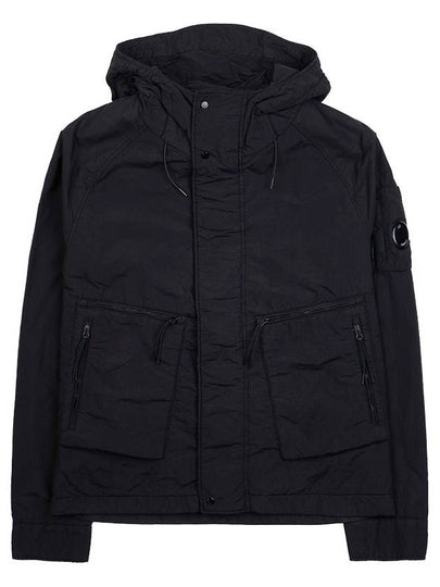 Lens Wappen Hooded Jacket Black - CP COMPANY - BALAAN 2