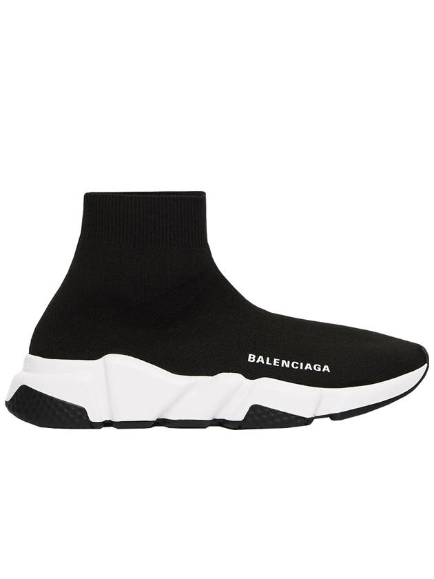 Speed Trainer  High Top Sneakers Black White - BALENCIAGA - BALAAN 2