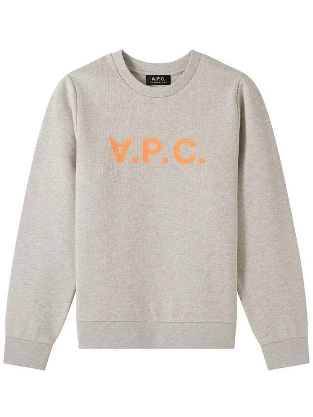 Women's VPC Logo Print Sweatshirt Ecru - A.P.C. - BALAAN 2