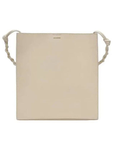 Medium Tangle Shoulder Bag White - JIL SANDER - BALAAN 1