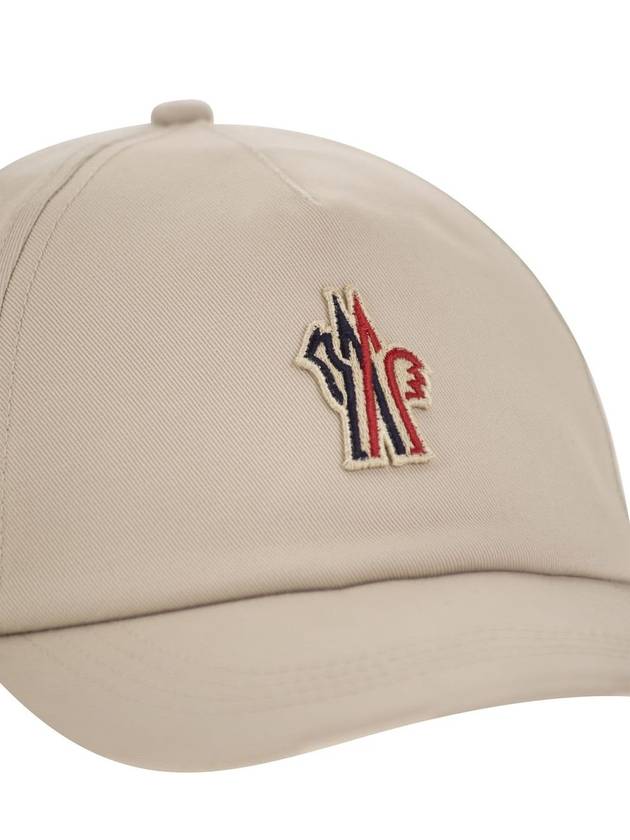 Gabardine ball cap light beige - MONCLER - BALAAN 5