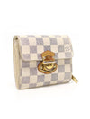 Women s Louis Vuitton N60030 Damier Azur Canvas Joy Wallet Medium gt Gangbuk used luxury goods - LOUIS VUITTON - BALAAN 3