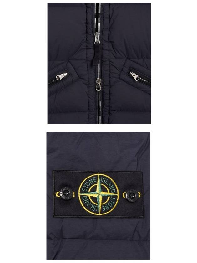 Seamless Tunnel Nylon Down TC Padding Navy - STONE ISLAND - BALAAN 6