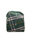 Shield Check Pattern Large Duffel Bag Green - BURBERRY - BALAAN 5