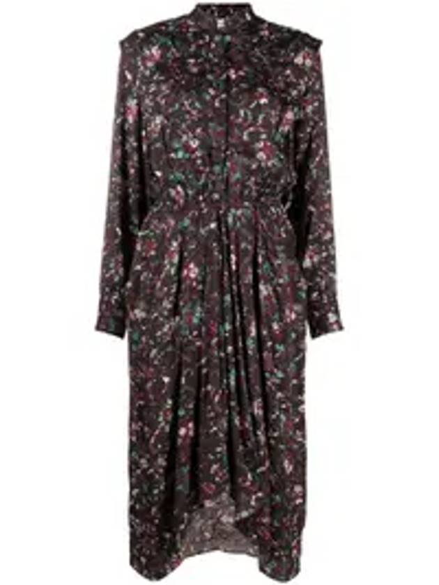 Oclaya floral midi dress - ISABEL MARANT - BALAAN 4