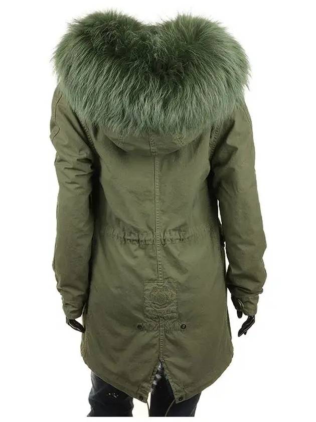 Mr and Mrs Spur Mink Raccoon Fur Hooded Parka PM223S - MR & MRS ITALY - BALAAN 3