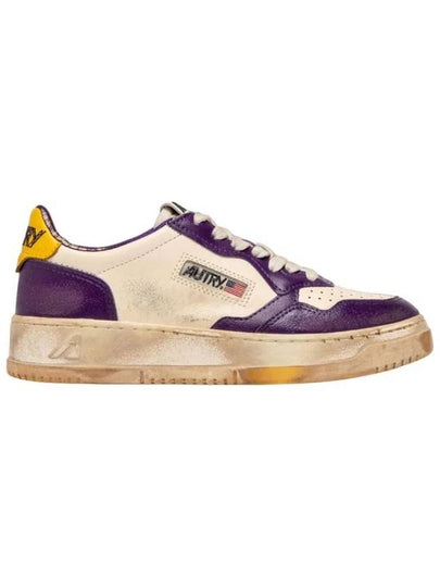 Super Vintage Low Top Sneakers Purple - AUTRY - BALAAN 2