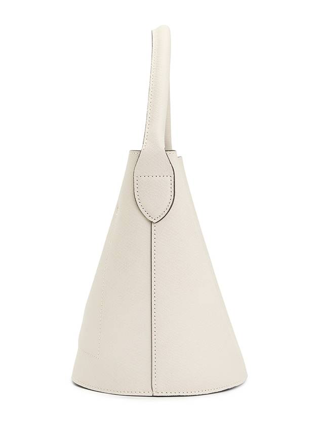 Epure Leather Bucket Bag White - LONGCHAMP - BALAAN 3