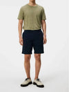 Men's Nathan Cloud Satin Shorts Navy - J.LINDEBERG - BALAAN 3