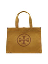 Ella Canvas Large Tote Bag Mustard - TORY BURCH - BALAAN 1