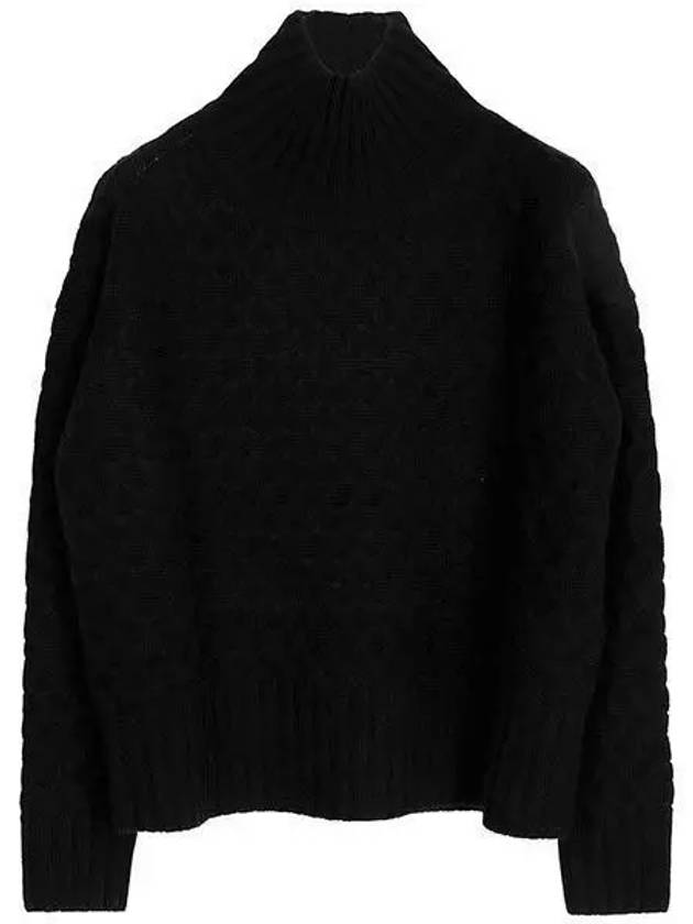 Black Valdese wool cashmere sweater 011 1210467 - MAX MARA - BALAAN 1