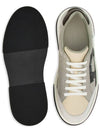 Gancini Outline Low-Top Sneakers Grey - SALVATORE FERRAGAMO - BALAAN 6