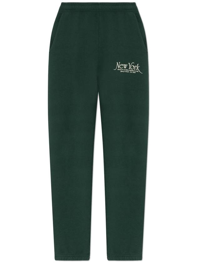 Sporty & Rich Sweatpants From The New York Collection, Unisex, Green - SPORTY & RICH - BALAAN 1