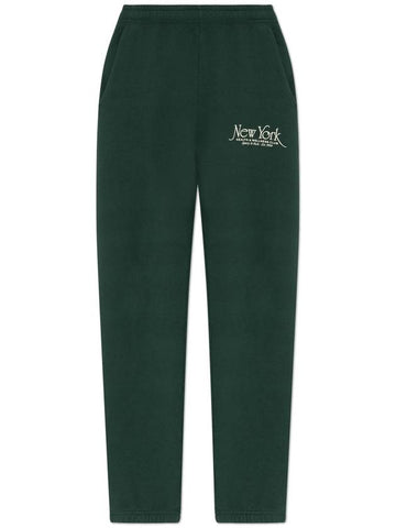 Sporty & Rich Sweatpants From The New York Collection, Unisex, Green - SPORTY & RICH - BALAAN 1