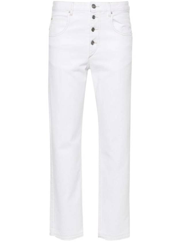 Gemina Slim Fit Crop Jeans PA0271FAB1H04I - ISABEL MARANT - BALAAN 1