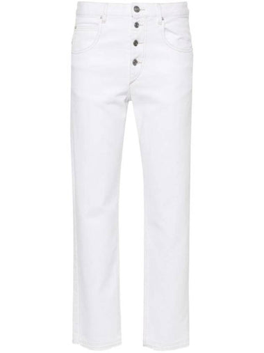 Gemina Slim Fit Crop Jeans PA0271FAB1H04I - ISABEL MARANT - BALAAN 1