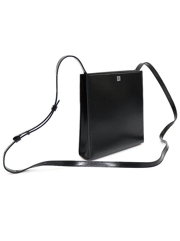 Black Glossy Calfskin 4G Logo UNIFORM Square Cross Bag - GIVENCHY - BALAAN 3