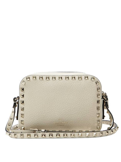 Women's Rockstud Cross Bag Ivory - VALENTINO - BALAAN 2