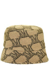 pattern bucket hat beige - MAX MARA - BALAAN 3