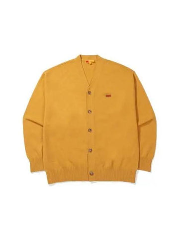 KODAK Apparel Cordel V neck cardigan YELLOW - KODO - BALAAN 1