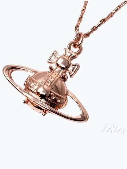 Suzie Pendant Necklace Pink Gold - VIVIENNE WESTWOOD - BALAAN 2