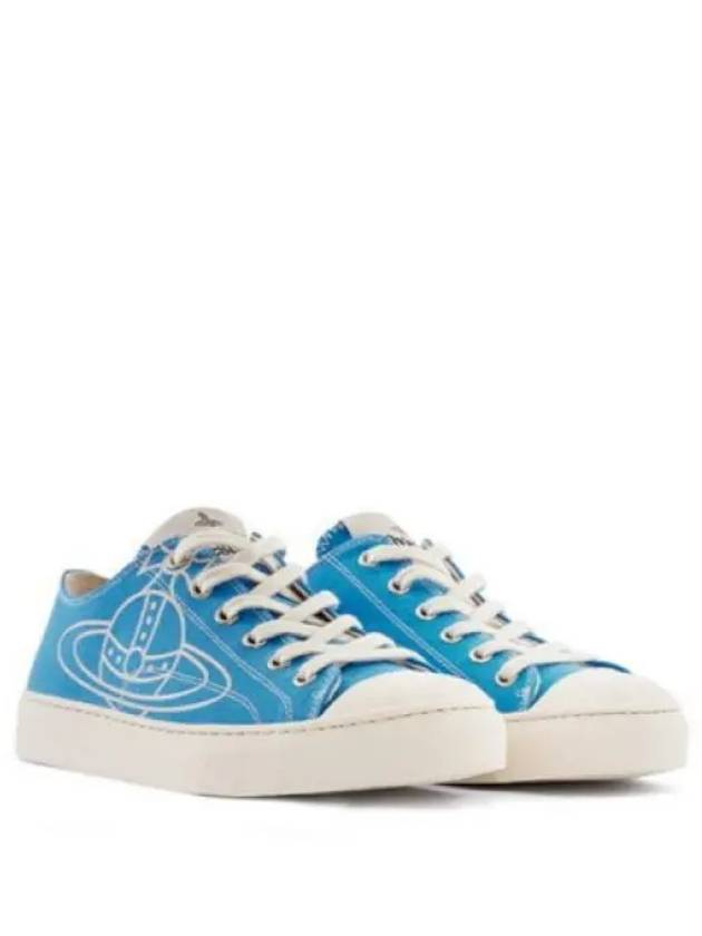 ORB Logo Low Top Sneakers Blue - VIVIENNE WESTWOOD - BALAAN 2