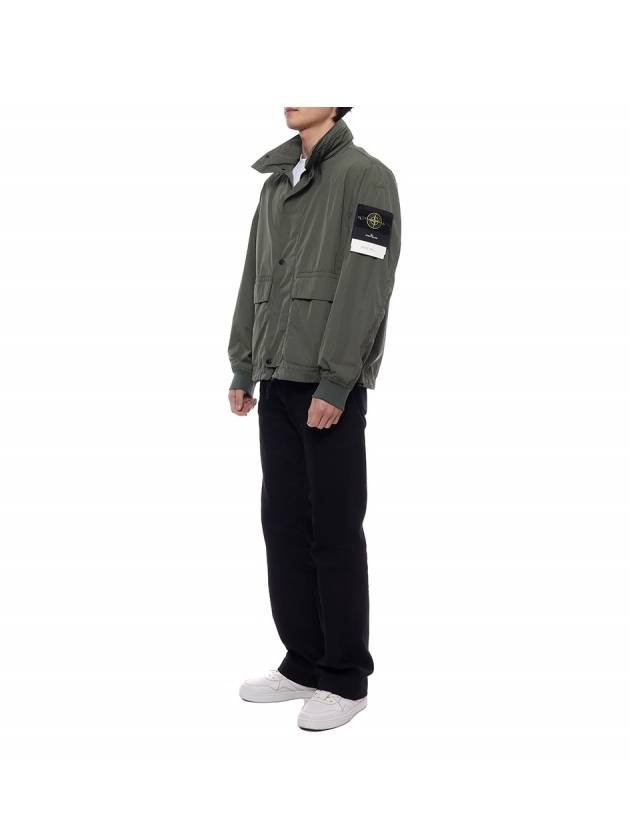 Compass Badge Jacket Dark Green - STONE ISLAND - BALAAN 5