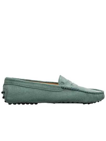 Gommino Suede Driving Shoes Green - TOD'S - BALAAN 2