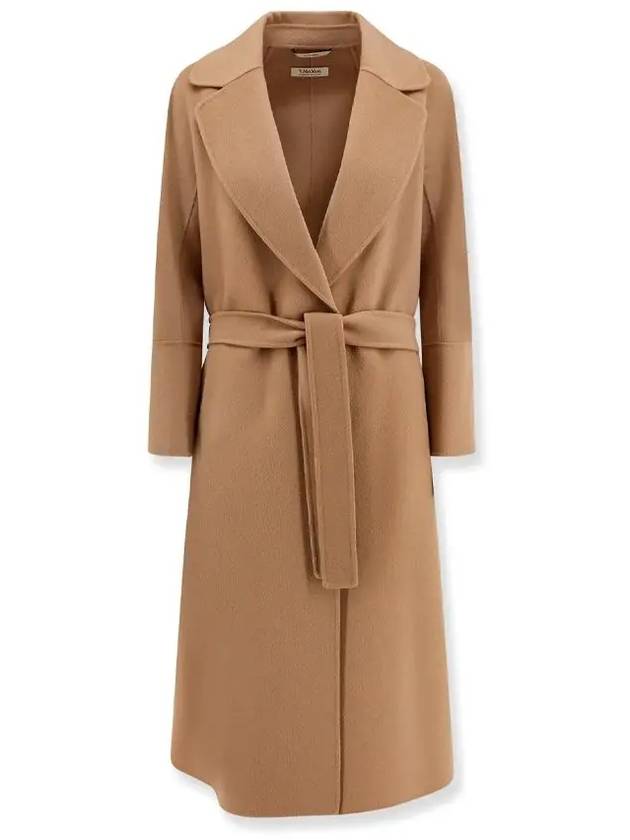 Elisa Belt Wool Single Coat Beige - S MAX MARA - BALAAN 2