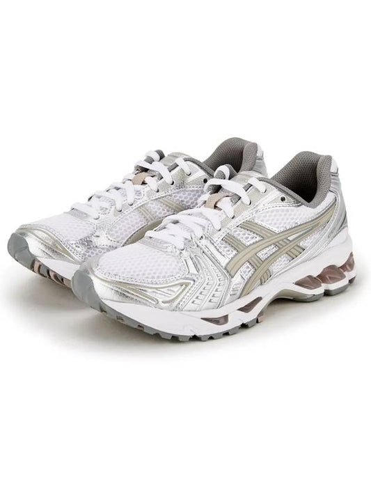 Women's Gel Kayano 14 Low Top Sneakers White - ASICS - BALAAN 2